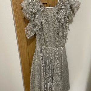 Silver Sparkly Dress